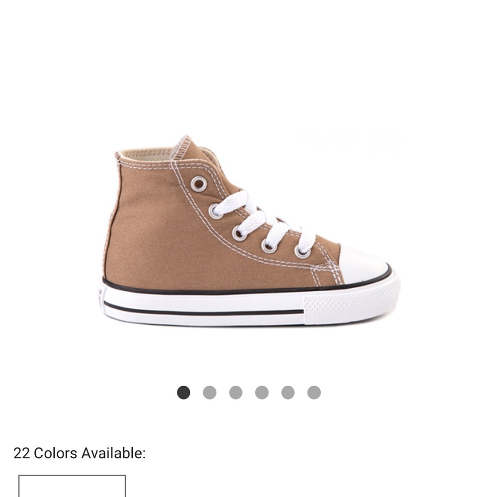 Converse Kids Brown High-Top Sneakers